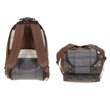 4er SET ELEPHANT FLORA Trolley Schultrolley + Sporttasche + Mäppchen + Regenschutz / Rucksacktrolley / Rosa BRAUN - 