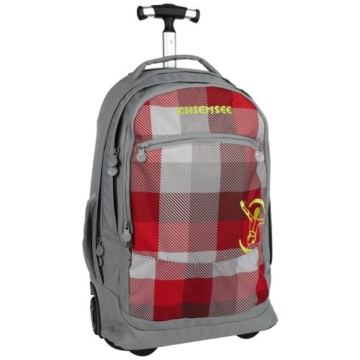 Chiemsee Reisetasche Wheely, check red truff, 34 liter, 5010005 -