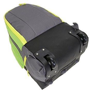 ELEPHANT HERO2 Trolley Schultrolley Rucksacktrolley Trolly 12365 (Plaid Grün) - 