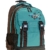 ELEPHANT Schultrolley Schulrucksack Trolley + Regenhülle BUTTERFLY Flower Türkis -