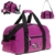 MEGA SET Trolley ELEPHANT Schultrolley Schulrucksack Ranzen + Sporttasche + Federmäppchen + Mäppchen + Trinkflasche + Regenschutz Butterfly MAGENTA - 