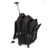 SymbolLife business wheeled backpacks business rucksack mit den Trolleys modern Notebook Laptoptasche Schulrucksack Business Reisetrolley Business Bag 18 zoll, 47*33*22cm, Schwarz - 