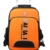 YAAGLE Sicherheit Teleskopgriff Kinder Rucksack Trolley-Tasche mehrfarbig Damen und Herren Unisex 1-6 Klasse Schulrucksack Reisetasche-orange -