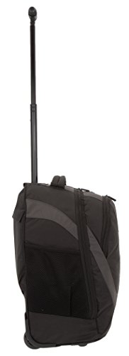 SOUTHWEST Trolley CARRIER XL Laptopfach Rucksack Trolleyrucksack SCHWARZ + Trinkflasche - 